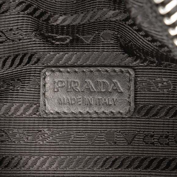 Prada Triangle Logo Zip Crossbody Bag #233051P94B - Picture 5 of 9